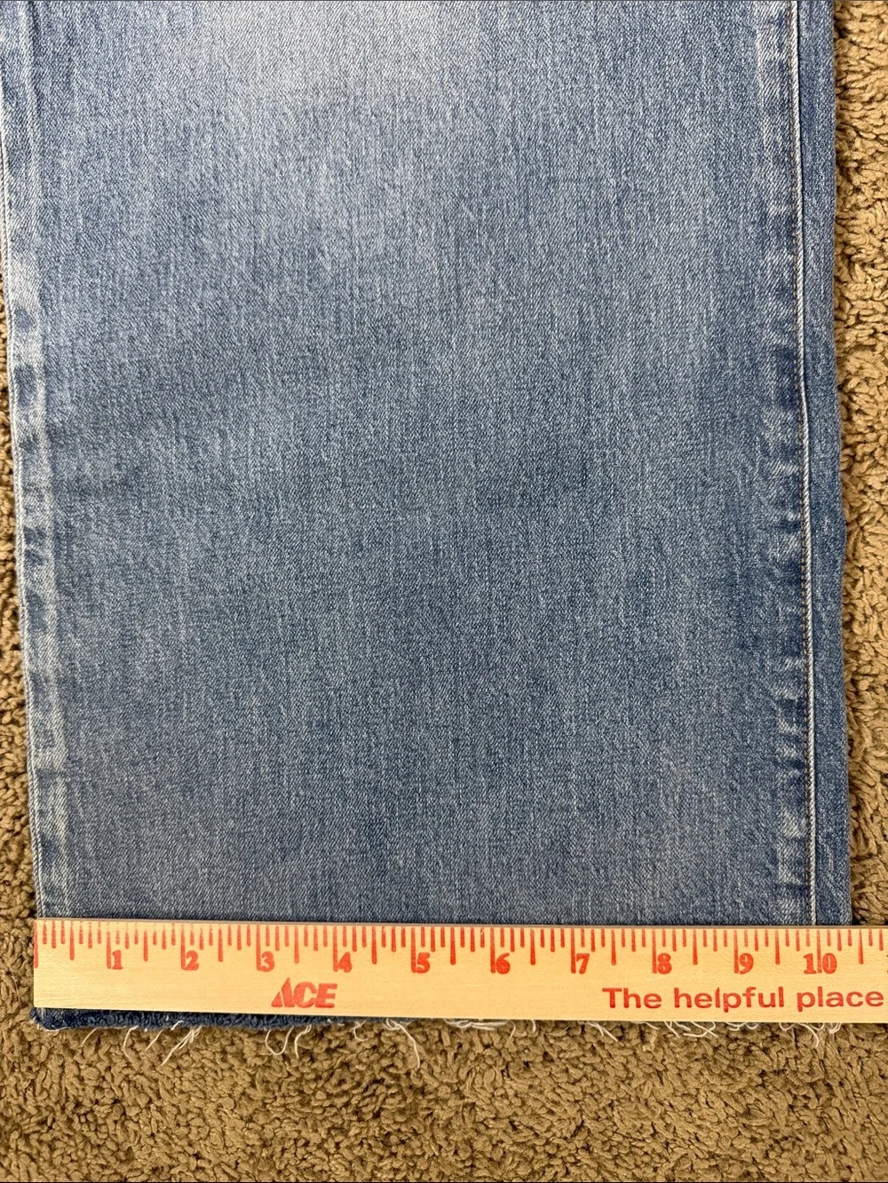 J. Crew Light Blue Wide-Leg Crop Jeans SKU1570